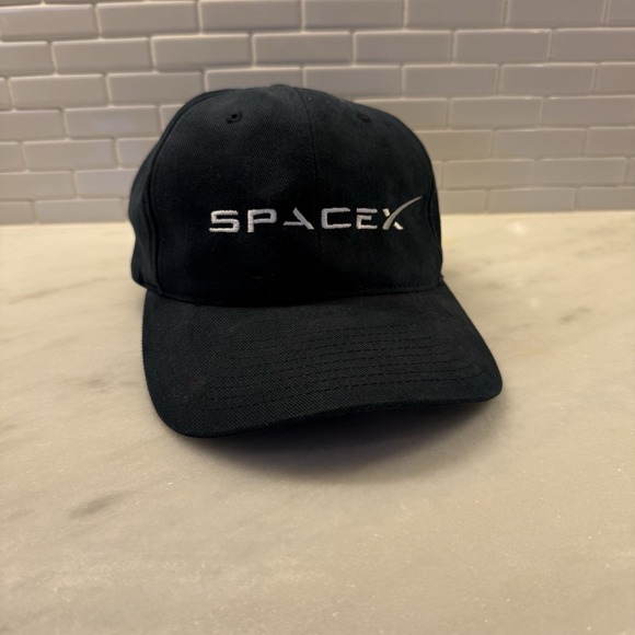 SPACEX Space X Hat Cap Classic Adjustable Strap Back Dad Hat Elon DOGE Rocket - Picture 1 of 9